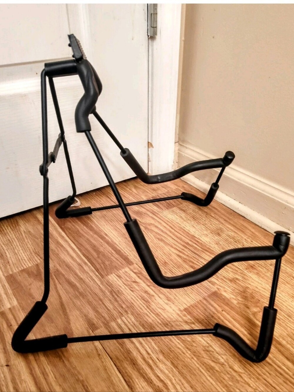 Black Folding Guitar or Instrument Stand - Home Accents